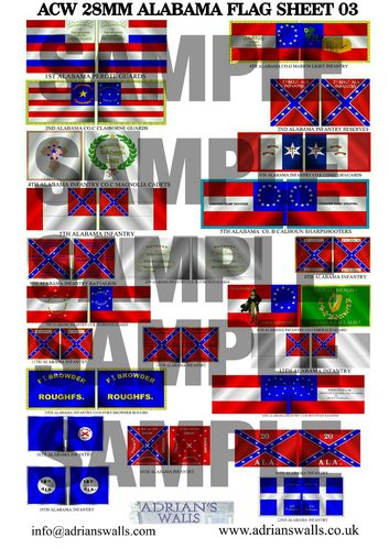 Alabama Flag Sheet 3